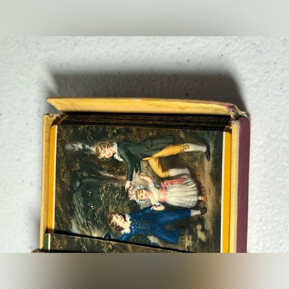 VTG Playing Cards Victorian Children 2 Decks A Western Product USA - Picture 7 of 12